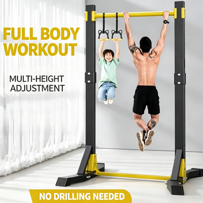 Free Standing Pull Up Bar Station, Home Gym Power Tower