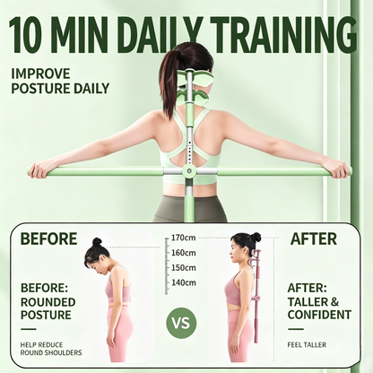 Adjustable Posture Corrector Stick, Neck Support Back Training Rod