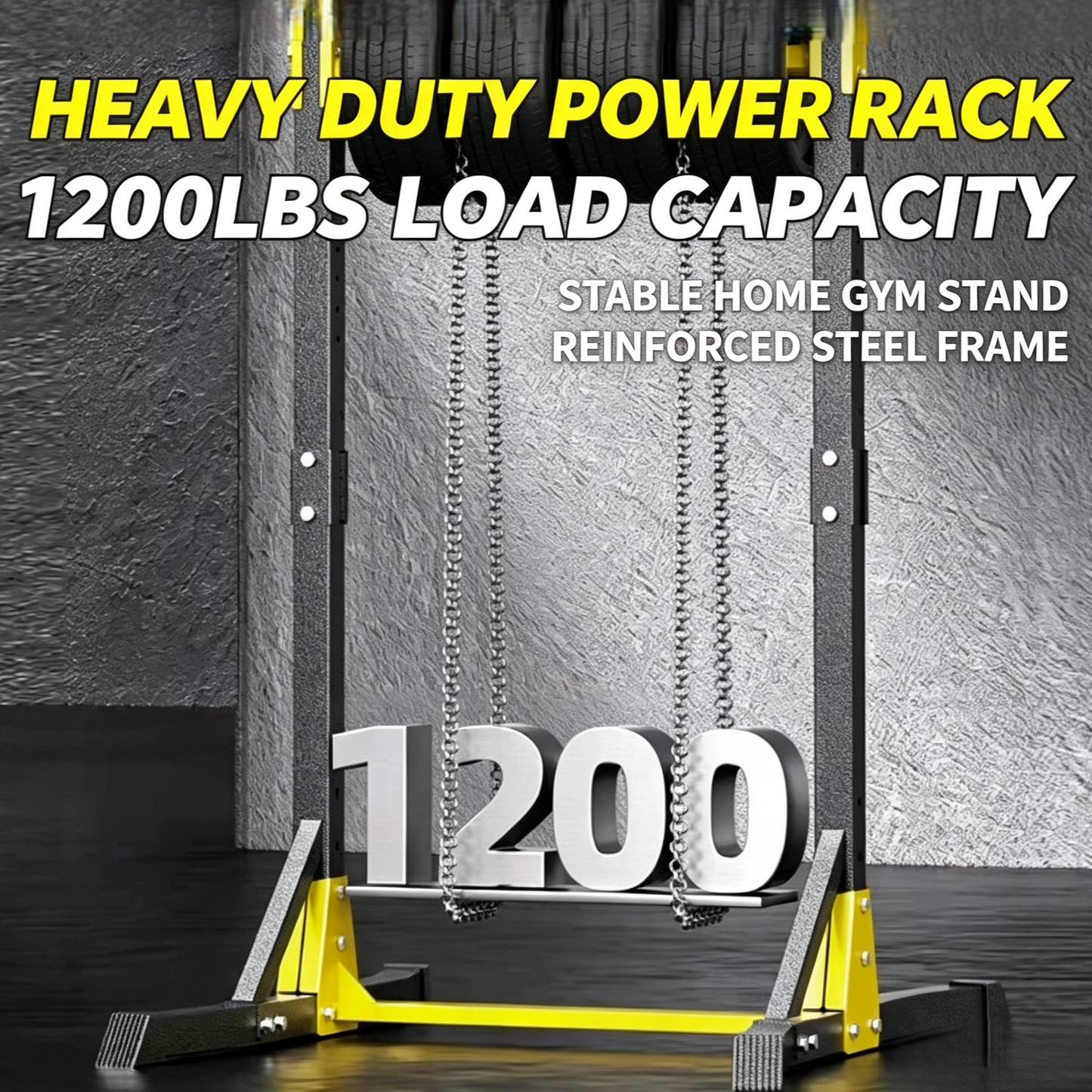 Free Standing Pull Up Bar Station, Home Gym Power Tower